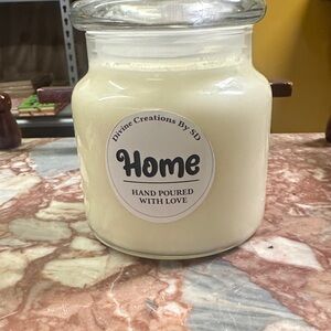 Cream Scented Candle